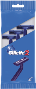 Одноразовый станок для бритья Gillette 2 3 штуки 3014260282691
