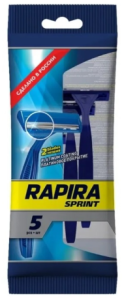 Одноразовый cтанок для бритья Rapira Sprint 5 штук 4601236000848