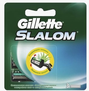 Жиллетт  Кассеты Slalom (3)     *10*400 7702018867851
