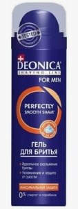 Гель для бритья DEONICA FOR MEN Максимальная защита 200 мл 4600104035586