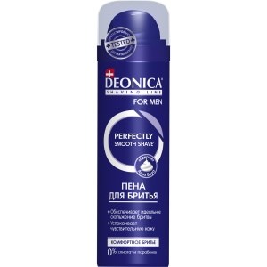 Пена для бритья DEONICA FOR MEN Комфортное бритье 240 мл 4600104035623