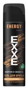 EXXE	Гель для бритья Восстанавливающий ENERGY, 200 мл 4620739981393