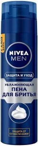 Пена для бритья Nivea Men Увлажняющая Защита и уход 200 мл 4605698000651