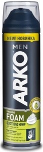 Пена для бритья Arko Men Soothing Hemp 200 мл 8690506512033