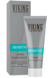 Крем после бритья Viking Sensitive, 75 мл 4640011157995