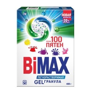 Стиральный порошок BiMAX 100 Пятен автомат 400 г 4604049012800