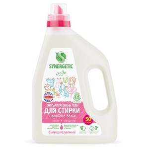 Synergetic жидкое ср-во д/стирки COLOR  1,5 л 4607971454045