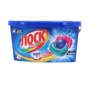 Капсулы для стирки Лоск Колор, 12 шт. 4640013275659