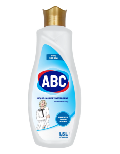 ABC Жидкое стиральное средство для БЕЛОГО  1,5л 8690511191858
