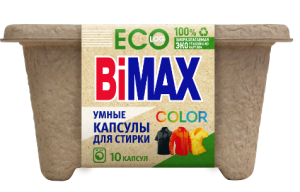 BiMax Капсулы для стирки  Color 10шт (картон) 4604049110056
