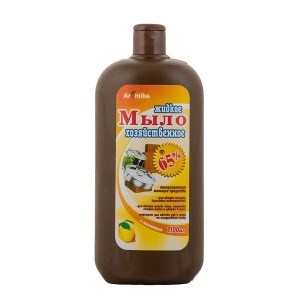 Аромика Жидкое мыло  1100мл  ХОЗЯЙСТВЕННОЕ  65%   Лимон 4870007225494