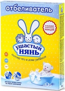 Отбеливатель для детского белья Ушастый нянь 500 г 4600697050553
