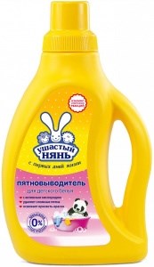 Жидкий пятновыводитель для детского белья Ушастый нянь 750 мл 4600697040516