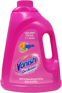 Пятновыводитель для тканей Vanish Oxi Action, жидкий, 2л 5900627007718