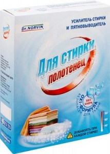 Пятновыводитель Dr.Norvin Для стирки полотенец 300 г 4607023654362