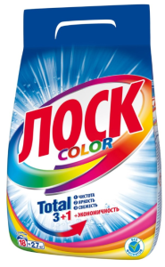 Стиральный порошок Лоск Color автомат 2,7 кг 9000101413717
