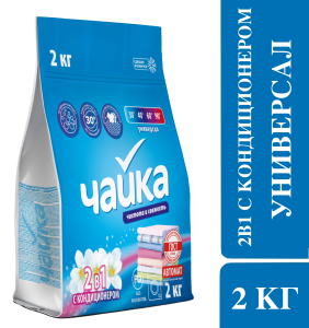 Стиральный порошок Чайка Универсал 2в1 2 кг 4814628004410