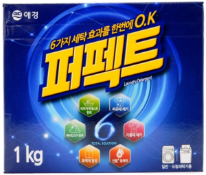 Стиральный порошок Kerasys Perfect 6 Solution, 1000г 8801046434376