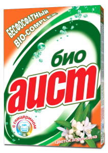 Стиральный порошок Аист Био Цветок апельсина 400 г 4600905000929