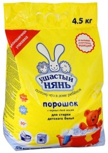 Стиральный порошок Ушастый нянь для детского белья 4,5 кг 4600697010144