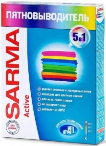 Пятновыводитель Sarma Актив 500г 4600697040530