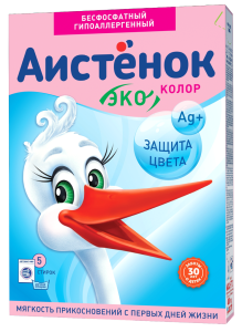 Стиральный порошок детский Аистенок Колор 400 г 4600905002640