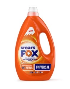 SMART FOX   Гель-концентрат для стирки   UNIVERSAL,    2,04л 4660304070145