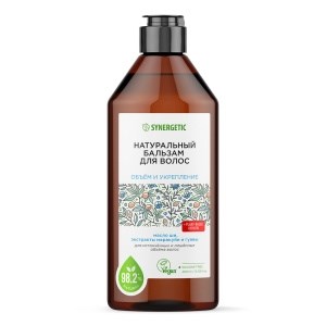 Synergetic бальзам д/волос Объём и укрепление волос 0,4 л 4607971455073