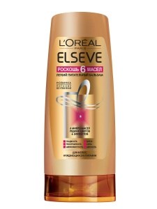 Бальзам для волос L'Oreal Paris Elseve Роскошь Питания 6 масел 400 мл 3600524087777