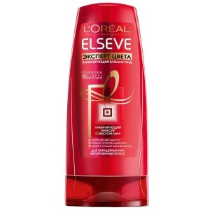 Бальзам-уход для волос L'Oreal Elseve Ламинирующий Эксперт Цвета, 400мл 3600523931378