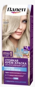 Краска для волос ПАЛЕТТ  C10 оттенок Серебристый блондин 4015100184945