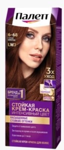 Краска для волос ПАЛЕТТ  LW3 оттенок Горячий шоколад 4015100184983