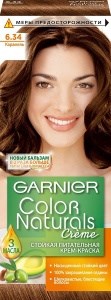 Краска для волос Garnier Color Naturals оттенок 6.34 Карамель 3600540181510