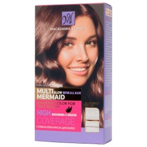 MY  Стойкая  Крем- Краска для волос   6/63  Тёмный щоколад 6260482522559