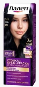 Краска для волос ПАЛЕТТ  C1 оттенок Иссиня-черный 4015100185089