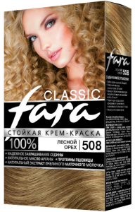 Краска для волос Fara Classic тон 508 Лесной орех 4607014958912