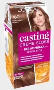 Краска для волос L'Oreal Paris Casting Creme Gloss тон 780 Ореховый Мокко 3600523281510