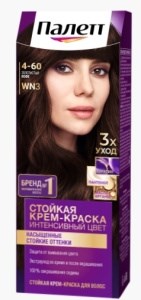 Краска для волос ПАЛЕТТ  WN3 оттенок Золотистый кофе 4015100185201