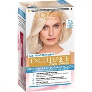 Краска для волос L'Oreal Paris Excellence тон  03 Суп-осв.рус.пеп 3600523781157