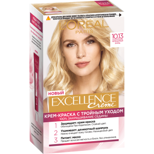 Краска для волос L'Oreal Paris Excellence тон 10.13 легендарный блонд 3600523781324