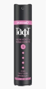 Лак для волос Тафт Нежность кашемира мегафиксация (5) 225 мл 4605966004510