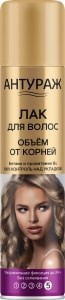 Лак для укладки волос Антураж Объем от корней ультрасильная фиксация (5) 250 мл 4600104032233