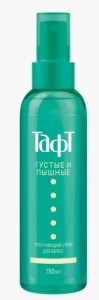 Спрей для укладки волос ТАФТ Густые и Пышные Уплотняющий  ССФ  225мл 4015001013757