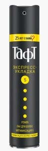 Лак  Тафт 225мл  Power Экспресс-Укладка мегафиксация 4015100190274