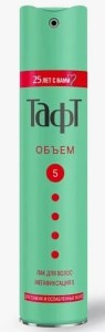 Лак для волос ТАФТ Воздушный объем мегафиксация (5) 225 мл 4015000912785