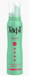 Пена для укладки волос ТАФТ Объем мегафиксация (5) 150 мл 4015000912846