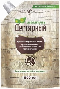 Шампунь Невская Косметика  Дегтярный 500млДПак 4600697130385