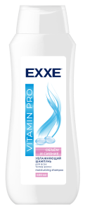 EXXE Увлажняющий шампунь VITAMIN PRO "Объём и сияние", 400 мл 4620739980556
