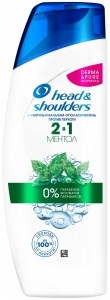 Шампунь для волос Head&Shoulders Ментол 2 в 1 200 мл 5000174028447