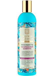 Шампунь для волос Oblepikha Siberica Глубокое очищение и уход 400 мл 4607174432352